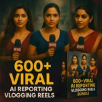 600+ Viral AI Reporting & Vlogging Reels Bundle – Boost Engagement & Grow Fast – HD AI Reels for Social Media Creators