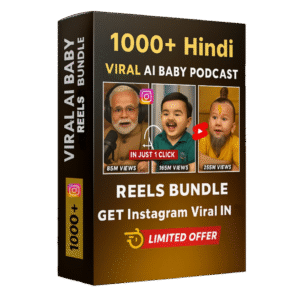 5000+ AI Baby Reels Bundle – Viral Baby Content for Instagram, TikTok & YouTube Shorts | BetterBundle.in