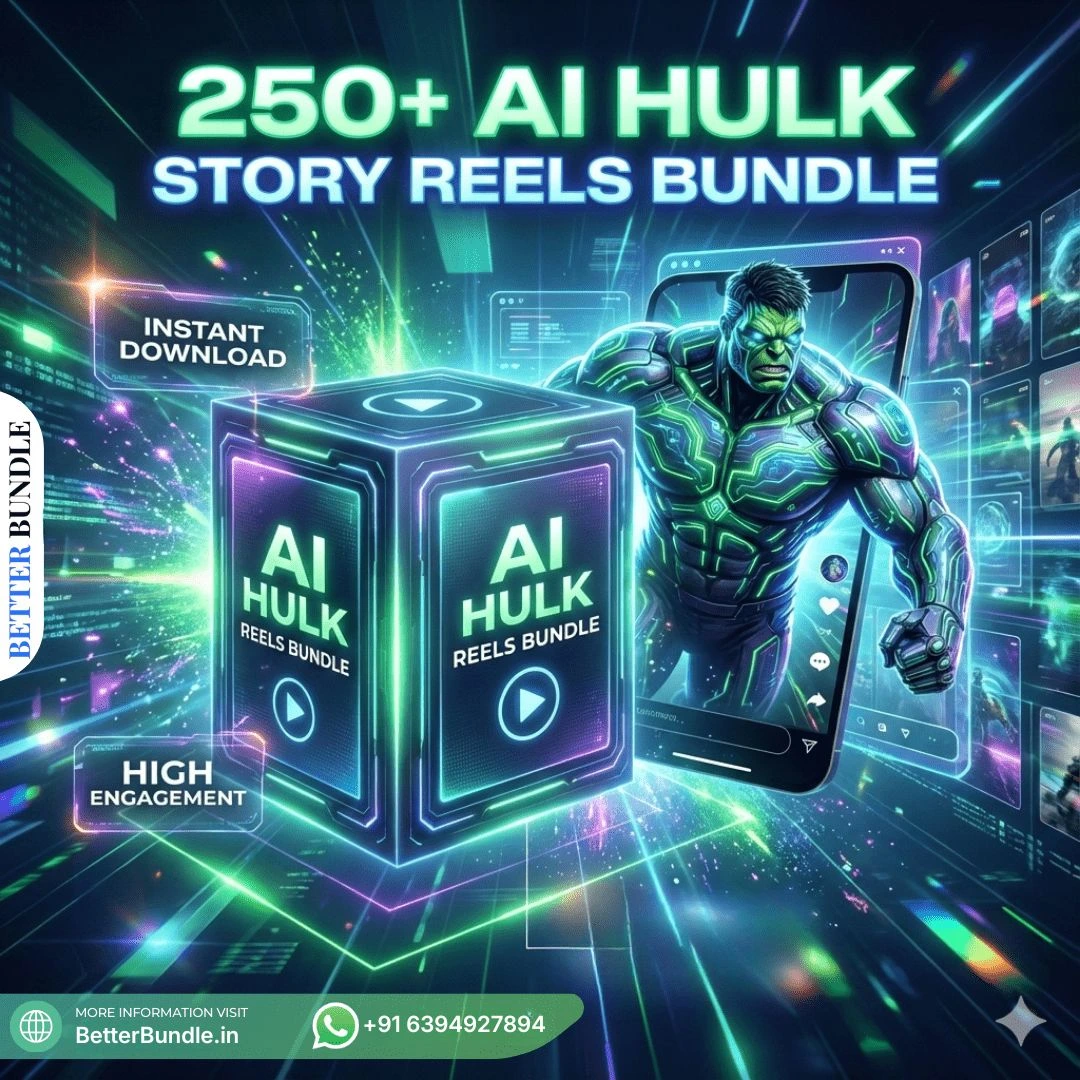 250+ AI Hulk Reels – Powerful Hulk Story Reels for Viral Instagram Growth | BetterBundle.in