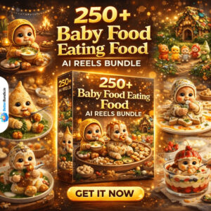 250+ Baby Food Eating AI Reels Bundle – Irresistible Viral Baby Reels for Explosive Growth in 2025 | BetterBundle.in
