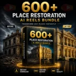 600+ Place Restoration AI Reels Bundle – Viral Way to Grow Instagram & YouTube Shorts Fast
