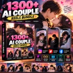 1300+ AI Couple Reels Bundle – Viral Couple Reels for Instagram & YouTube Shorts Growth
